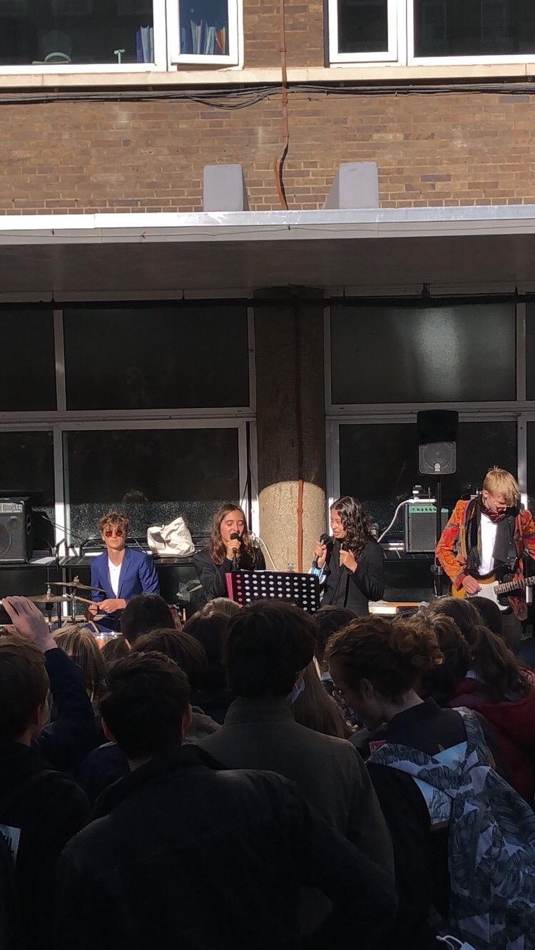 Photo taken by an audience member